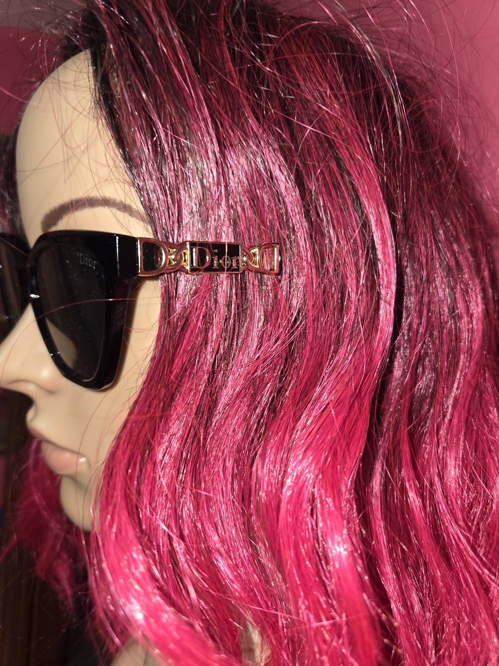 Black Cat-Eye Sunglasses - New In Box